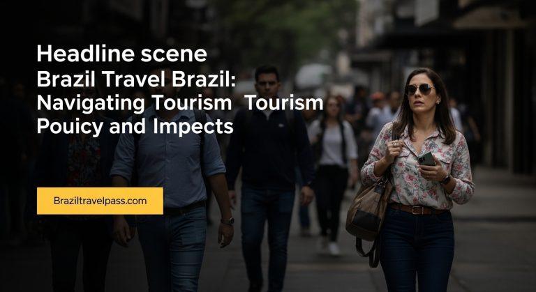 Brazil travel scenes featuring beach, airport, and rainforest.