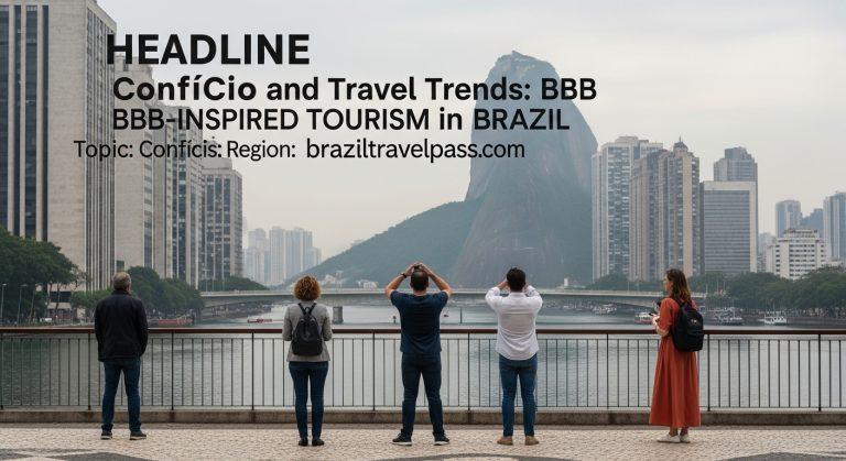 Travel scene in Brazil with pop culture reference to confúcio and BBB 26