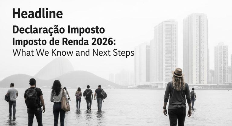 Travel editor examining IRPF documentation and travel plans for 2026 in a busy travel office.