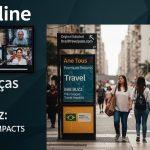 Travelers in Brazil watching BBB 26 buzz and três graças resumo